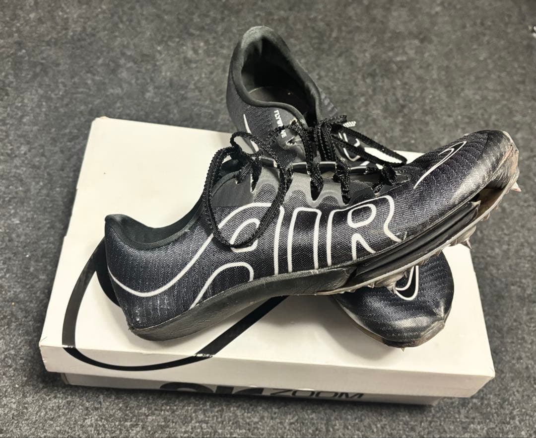 Nike エアズーム マックスフライ モアテン（黒）24.5cm maxfly
