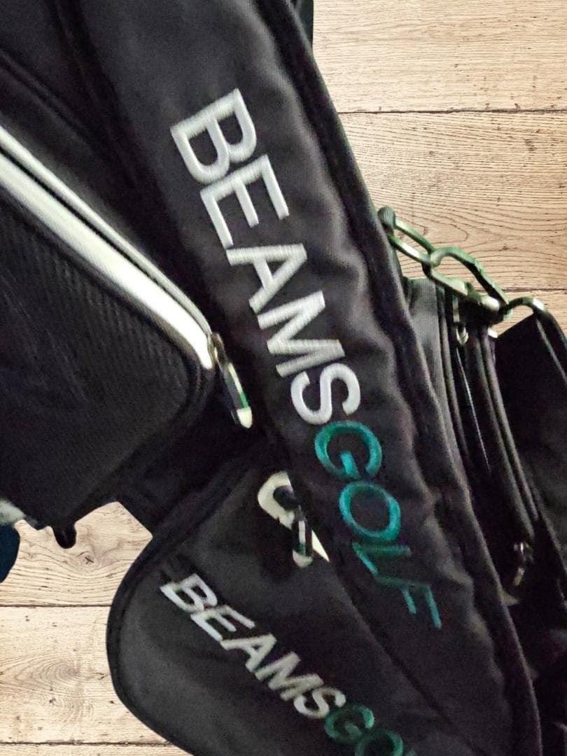 送料無料/美品　BEAMS GOLF ゴルフバッグ・スタンド式キャディバッグ