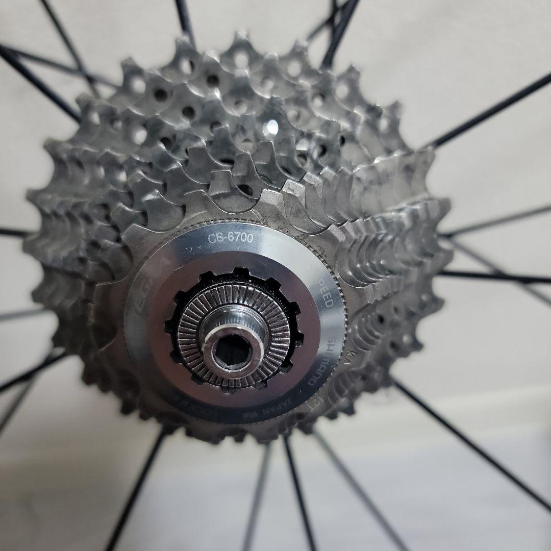 DURA-ACE WH-7801 チューブラー　完組ホイール CS-6700付き