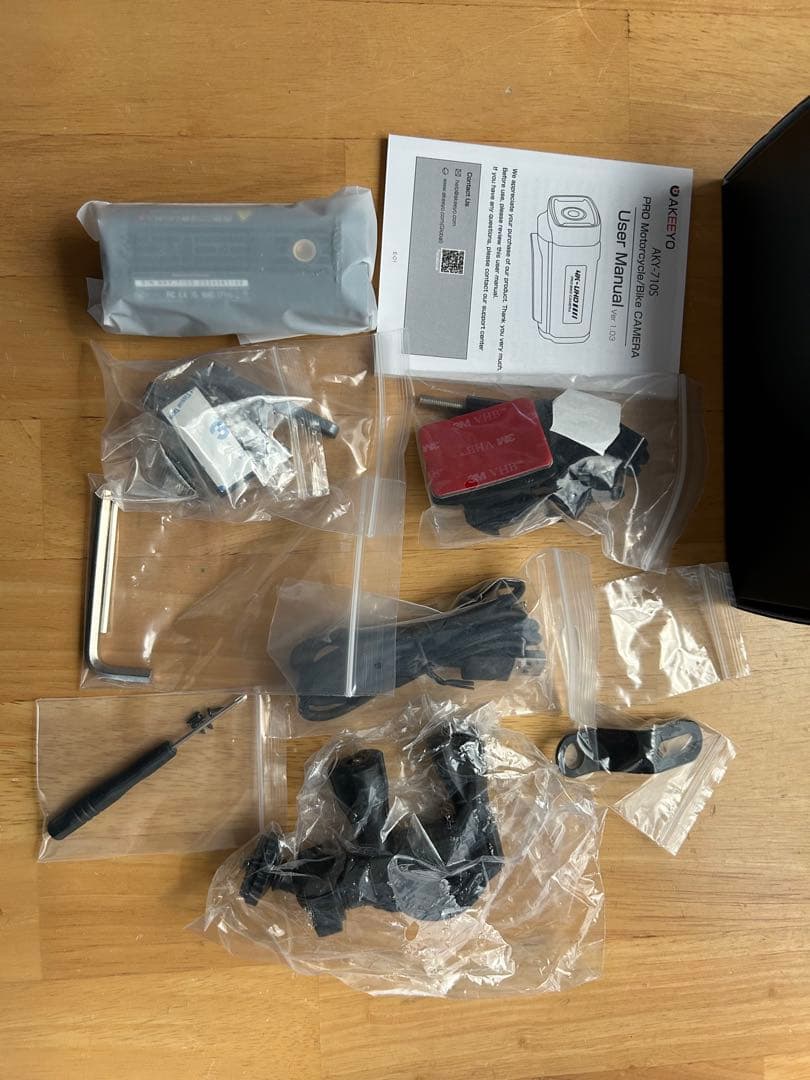 AKEEYO AKY-710S バイク自転車カメラ