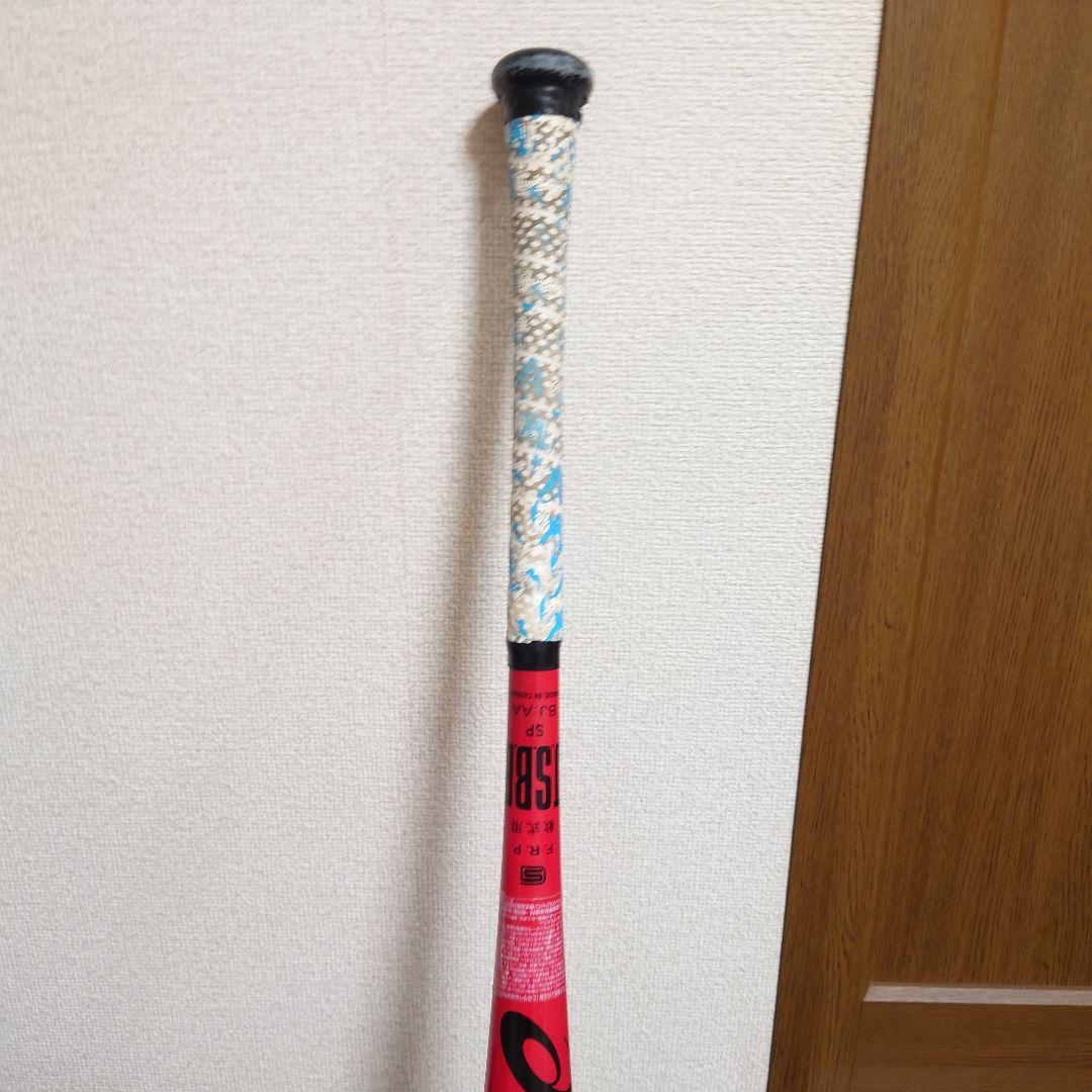 大谷　翔平モデル アシックス 野球 軟式 バット BIGFLYING 84 赤