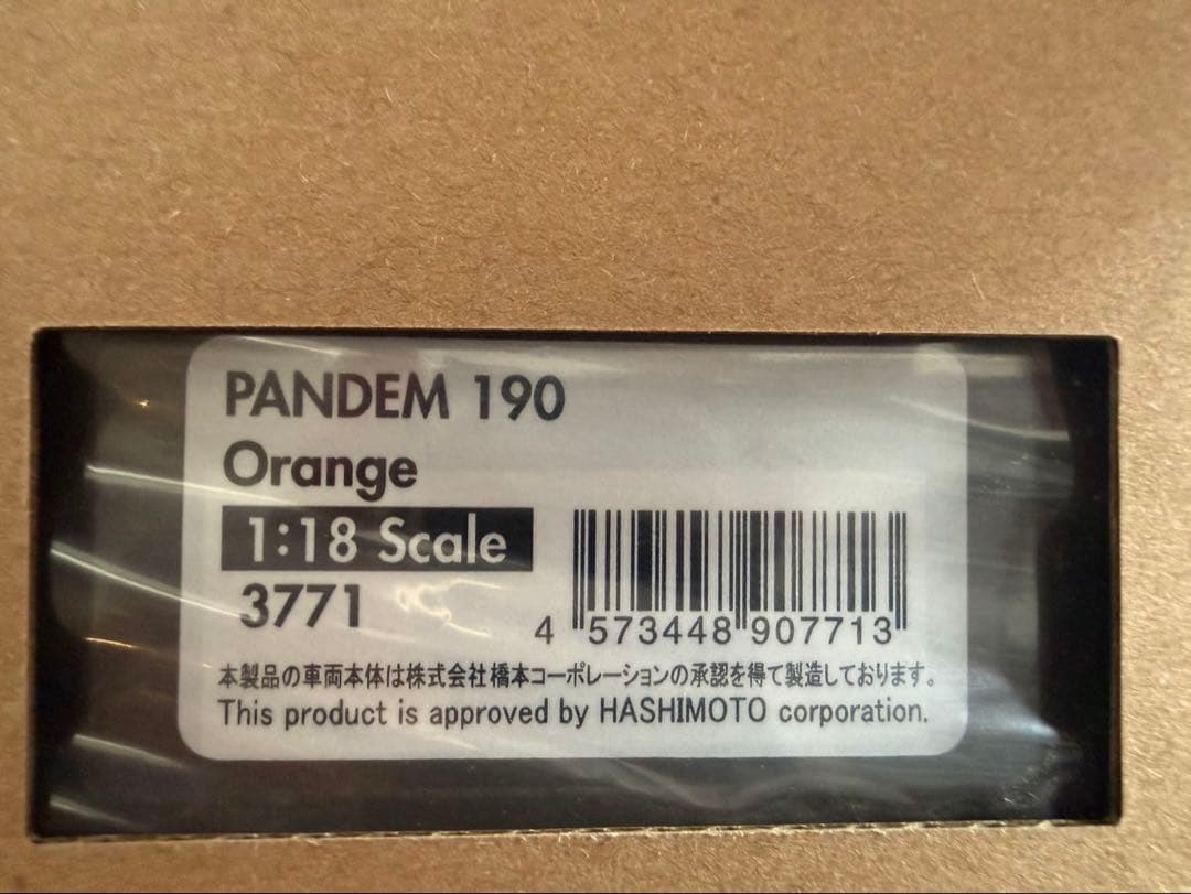 1/18 イグニッションモデル 190 PANDEM W201 ig3771