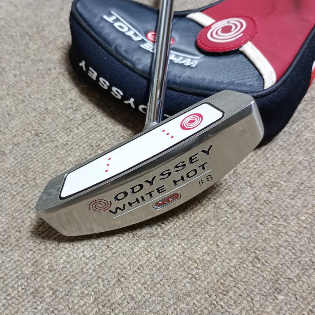 ⛳ 良品 オデッセイ ホワイトホット XG #８　センターシャフト パター