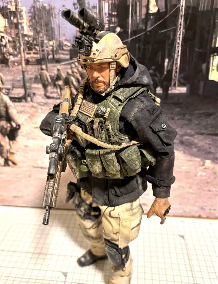 WARFARE風ミリタリーフィギュア damtoys 12インチ カスタム
