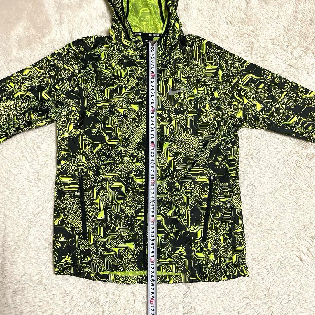 【希少品】ナイキ NIKE SHIELD ランニングジャケット デジタルカモ