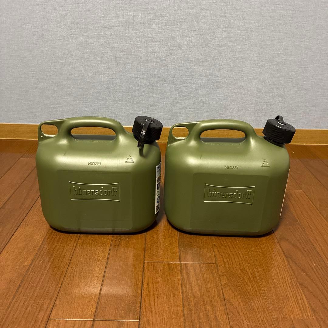 フューエルキャリーバック ヒューナースドルフ5L 純正ノズル おこもりキャンプ