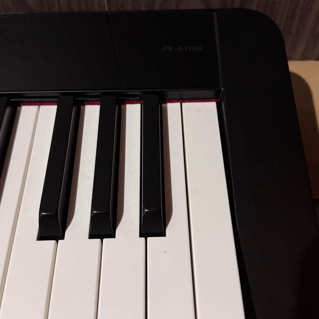 美品 カシオ CASIO PX-S1100 BK 付属品完備