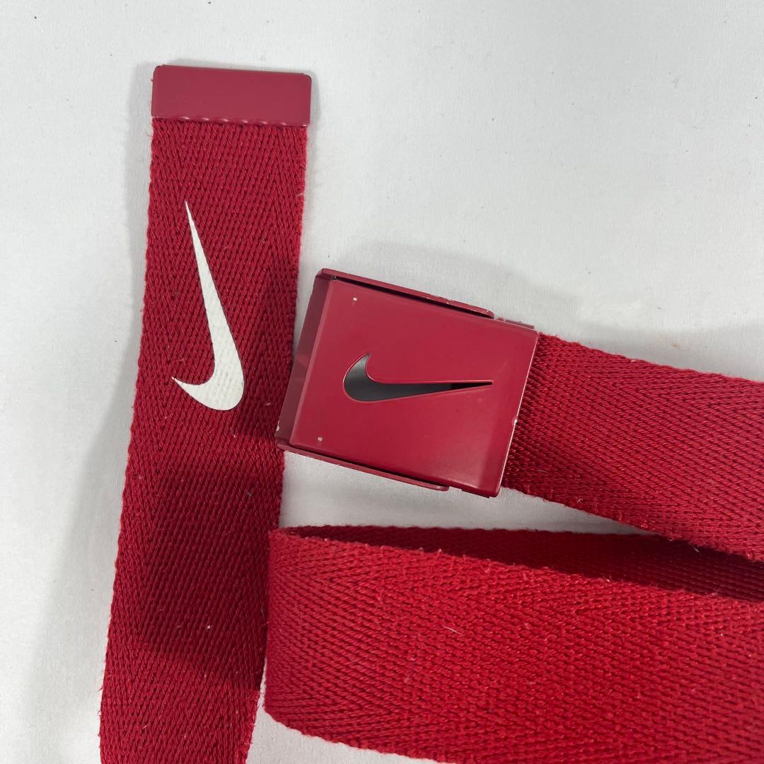 Nike Golf テキスタイル　ナイキ テック レッド ベルト