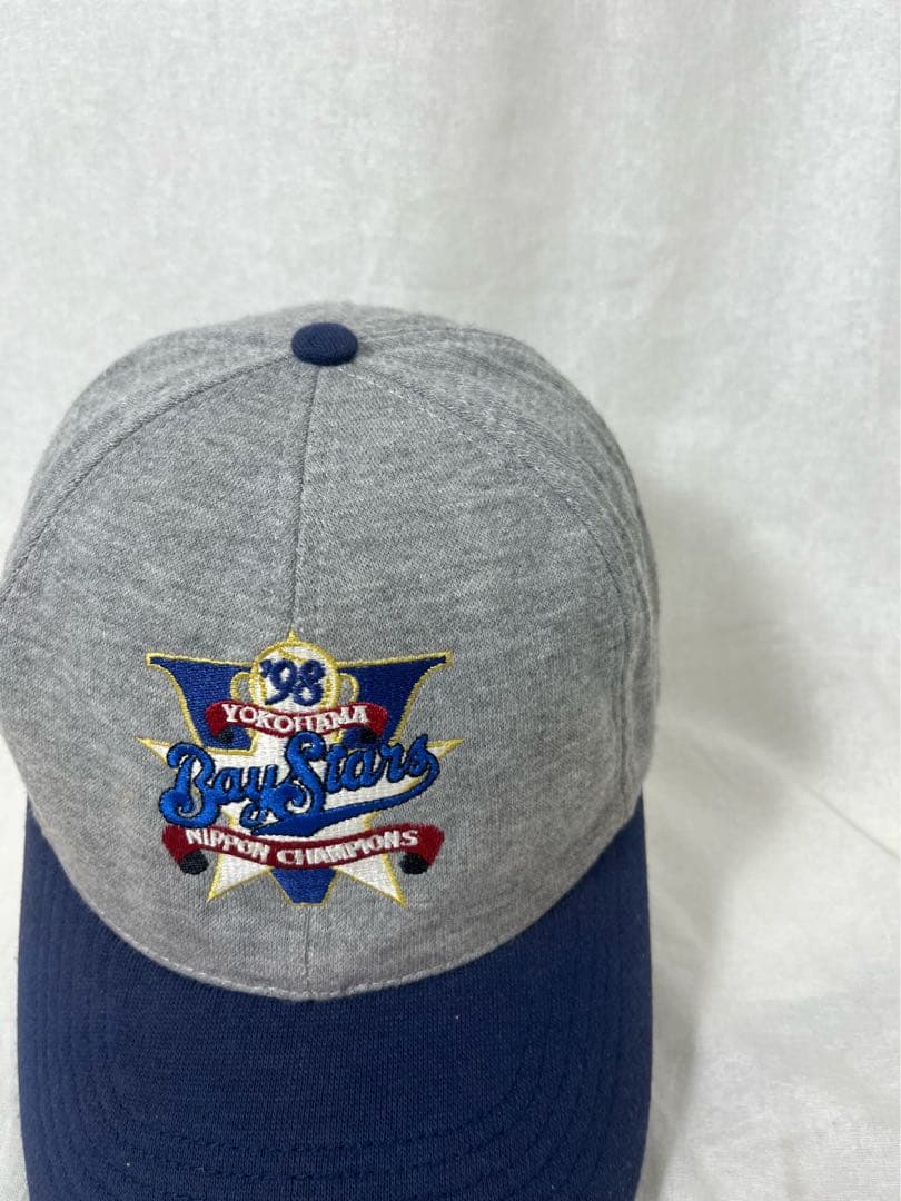 ⑥ '98 横浜ベイスターズ　優勝記念キャップ cap 帽子 野球