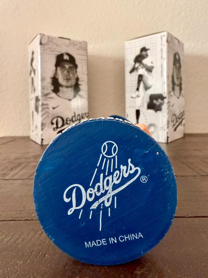 【非売品・限定品】LA Dodgers タイラー・グラスノー ボブルヘッド