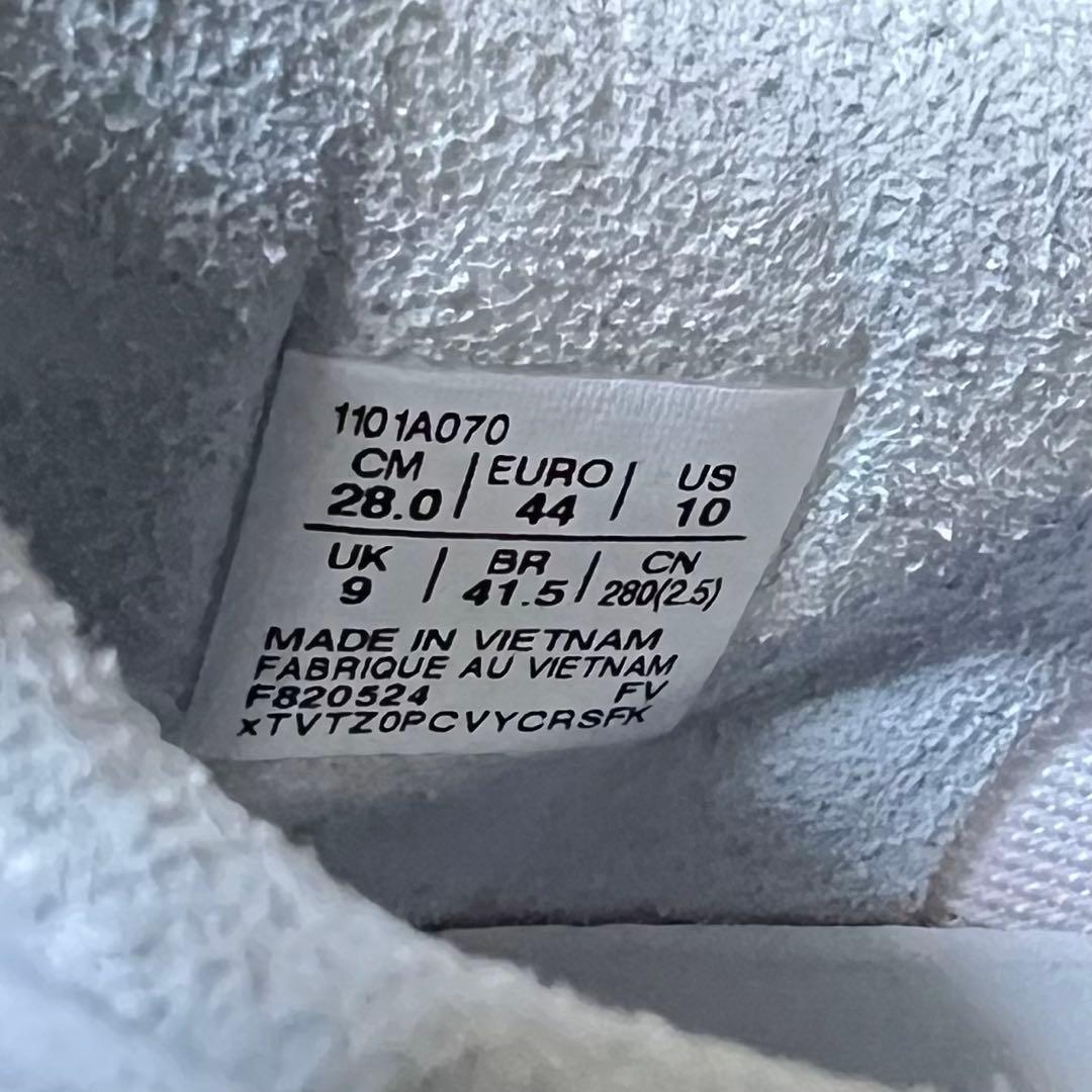 ASICS スパイクシューズ ホワイト 28cm