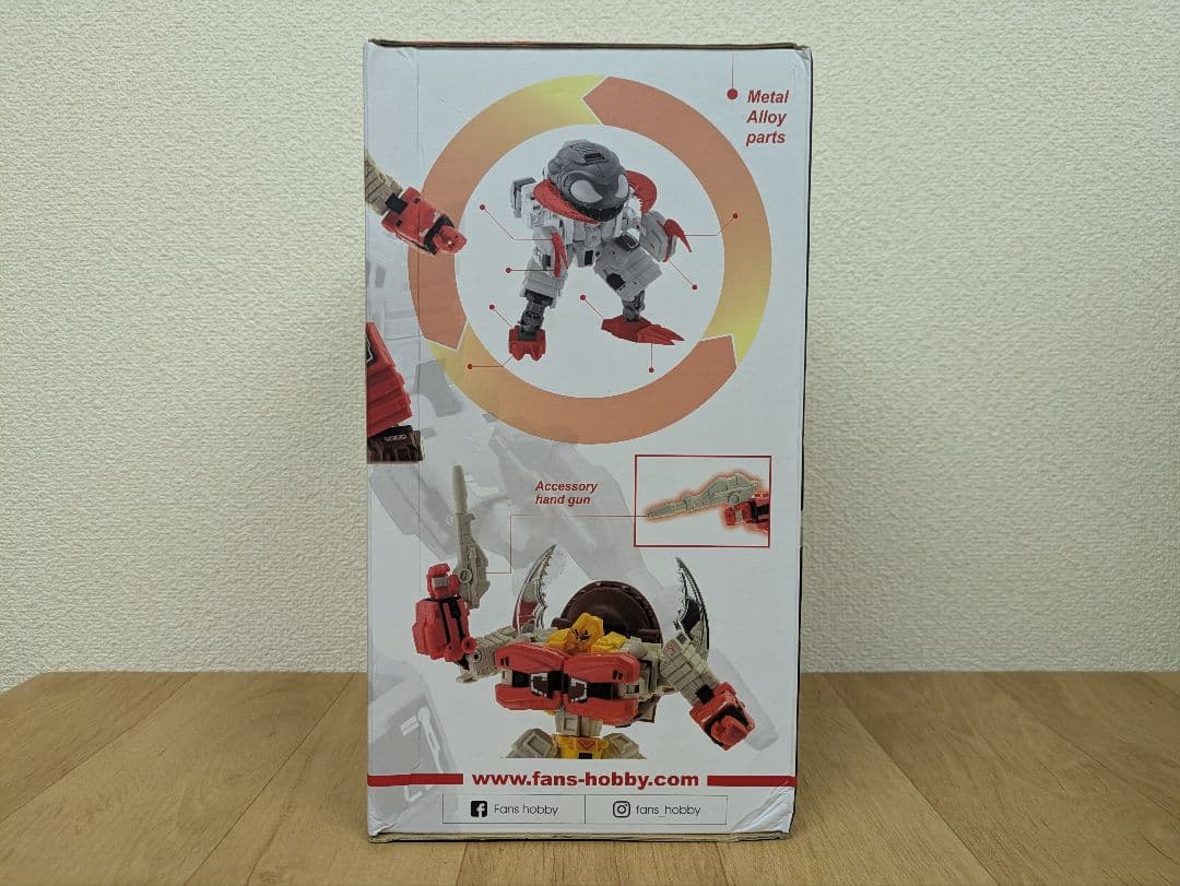 FANS HOBBY FH MB-02 MEGA TOOTH リパッグ