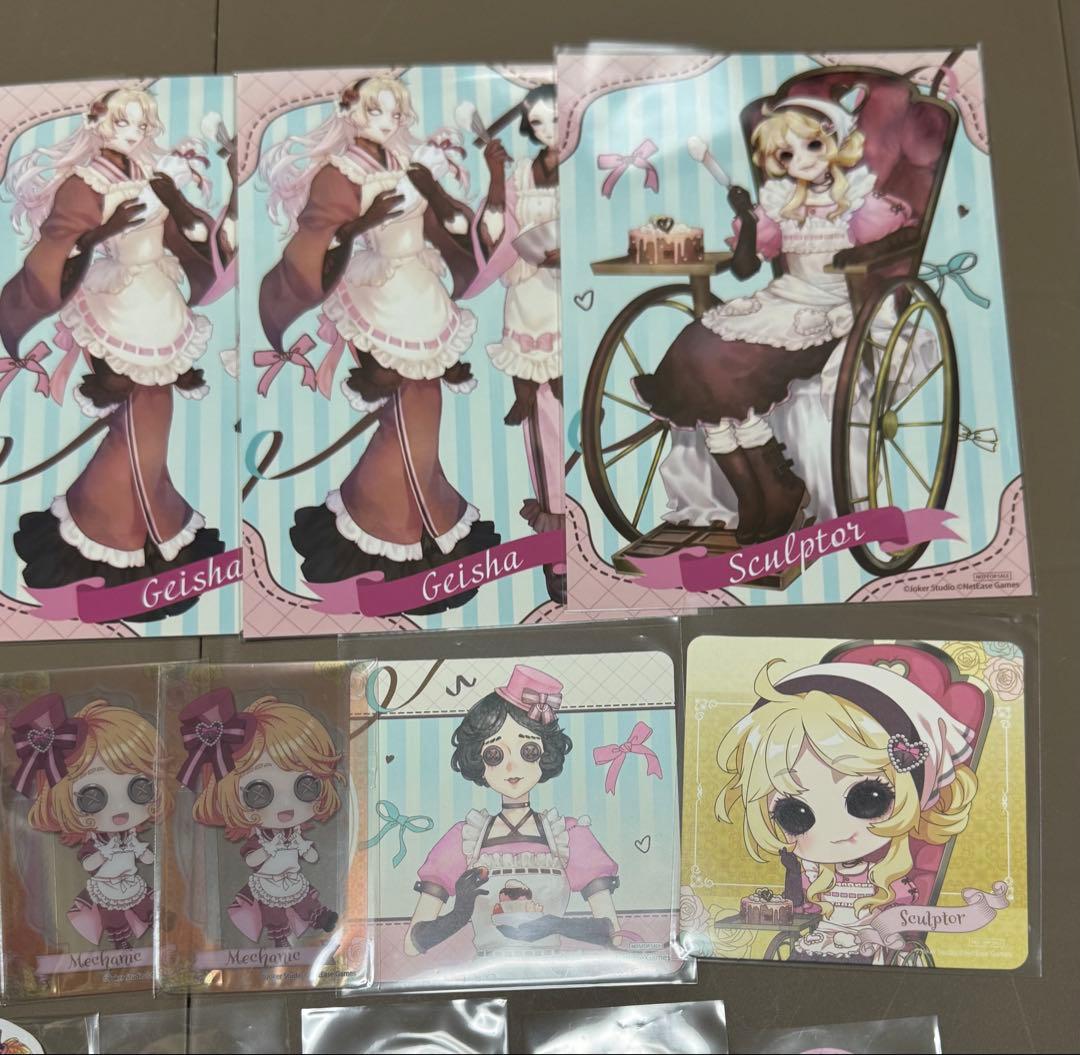 五人格 THEキャラカフェ 紙製品 まとめ売り①女性キャラ