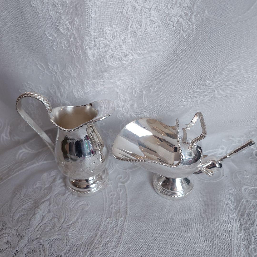 Mappin＆Webb シュガーポット＆クリーマー　シルバーポット