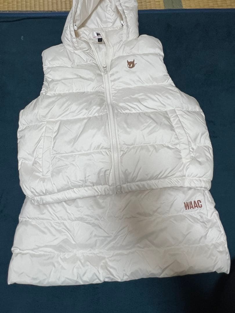 美品❣️WAAC ホワイト ベスト スカート セットSサイズ