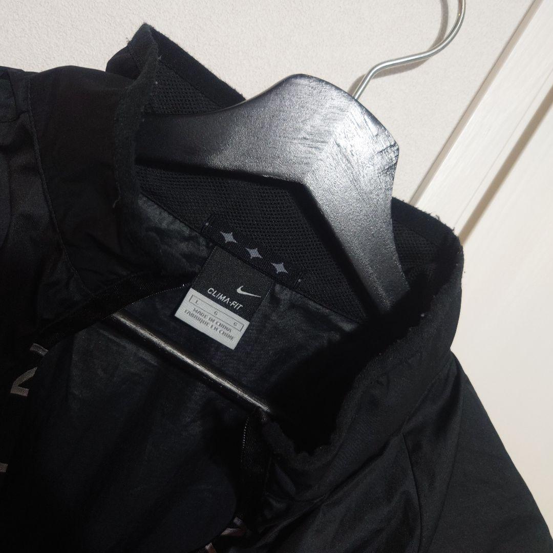 NIKE CLIMA-FIT ブラック ウィンドブレーカー L