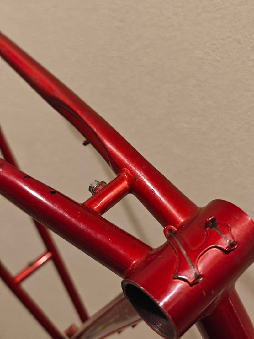 CHERUBIM 赤 フレーム ランドナー 525 ケルビム 650b