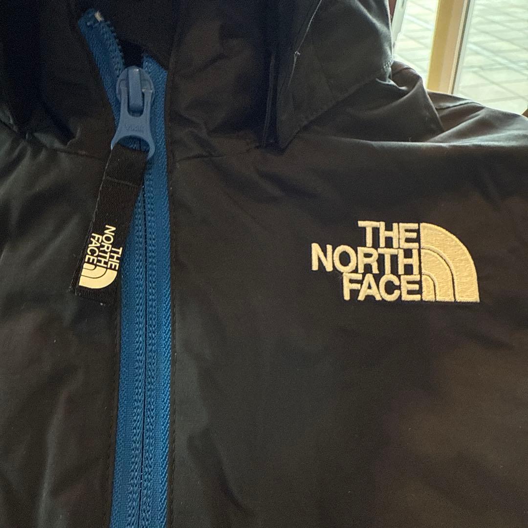 美品！THE NORTH FACE 子ども用ウェア 青/黒　90