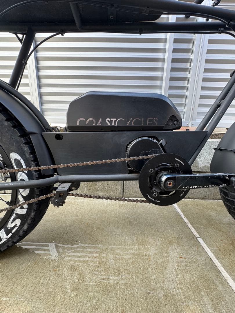 COAST CYCLES BUZZRAW PRO 電動アシスト自転車 太タイヤ