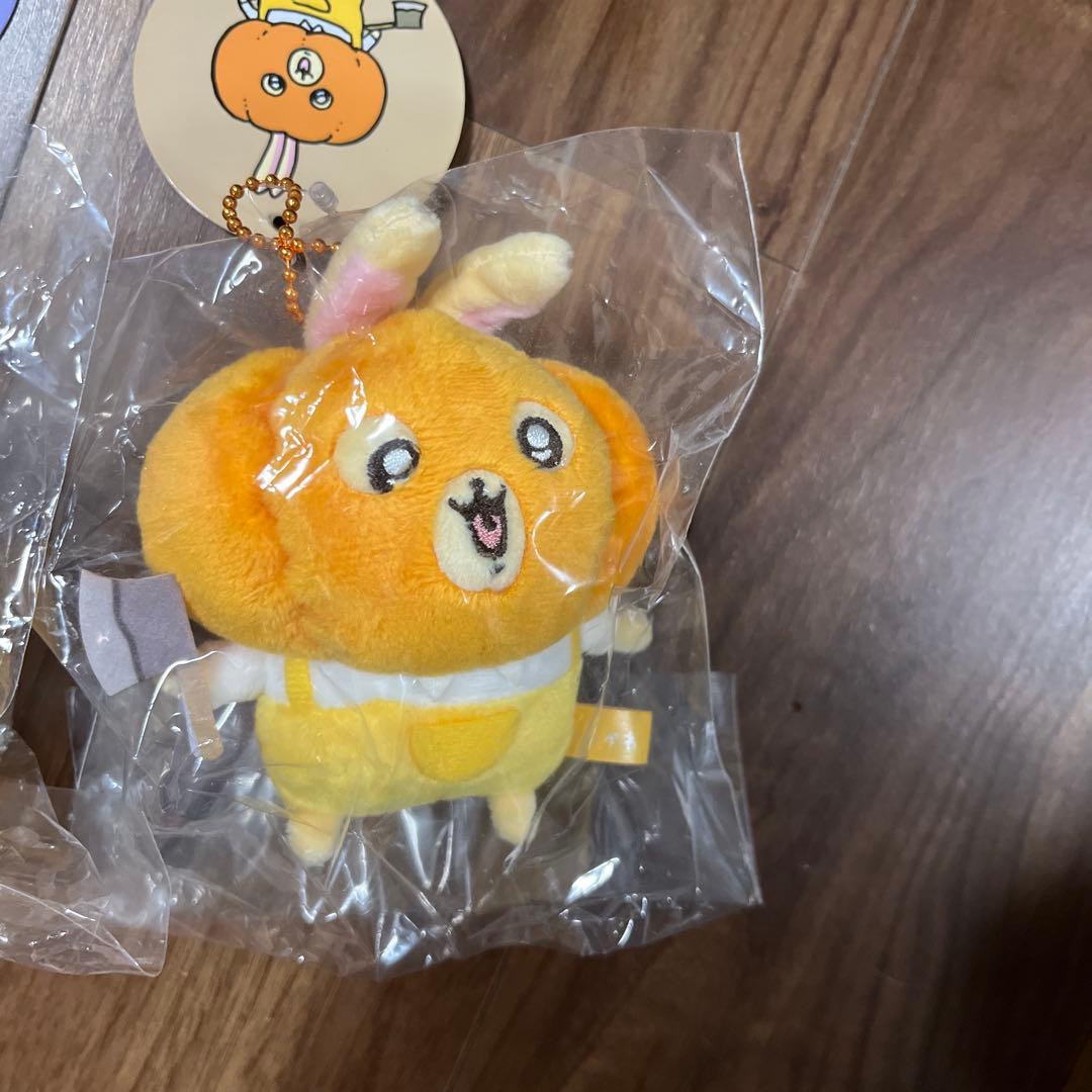 ちいかわマスコット　ハロウィンかぼちゃなうさぎ　×モモンガのセット