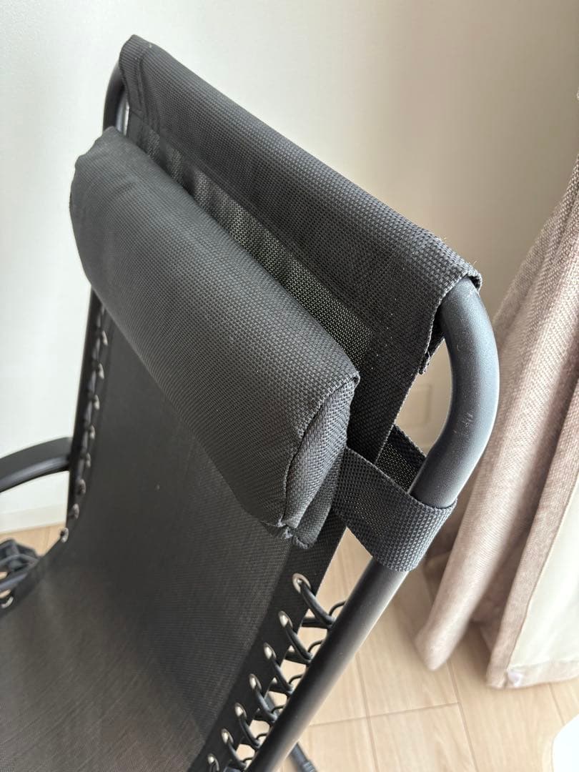 リクライニングチェア ヘッドレスト付き