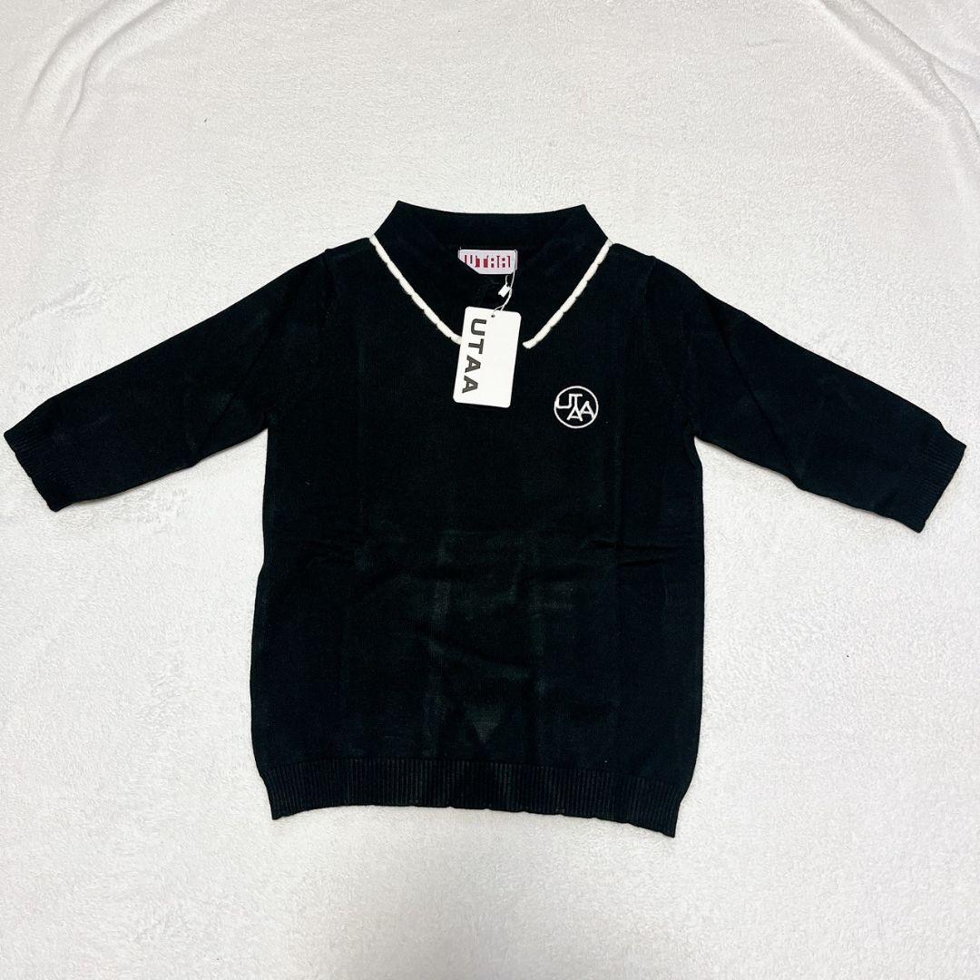 新品　UTAA　ユタ　ゴルフ　トップス＆スカートセット　ブラック　M