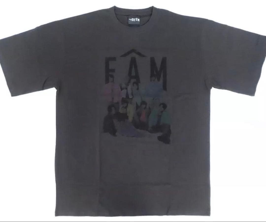 timelesz FAM Tシャツ　チャコールグレー