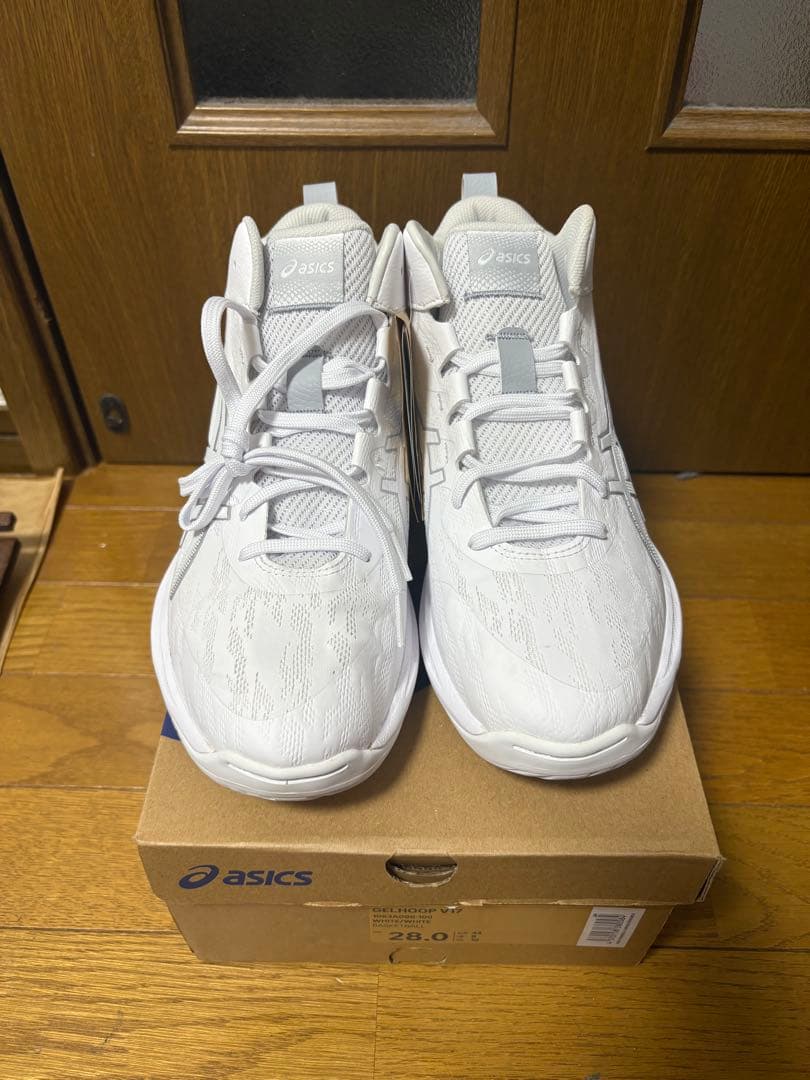asics GELHOOP Ｖ17 28.0cm ホワイト