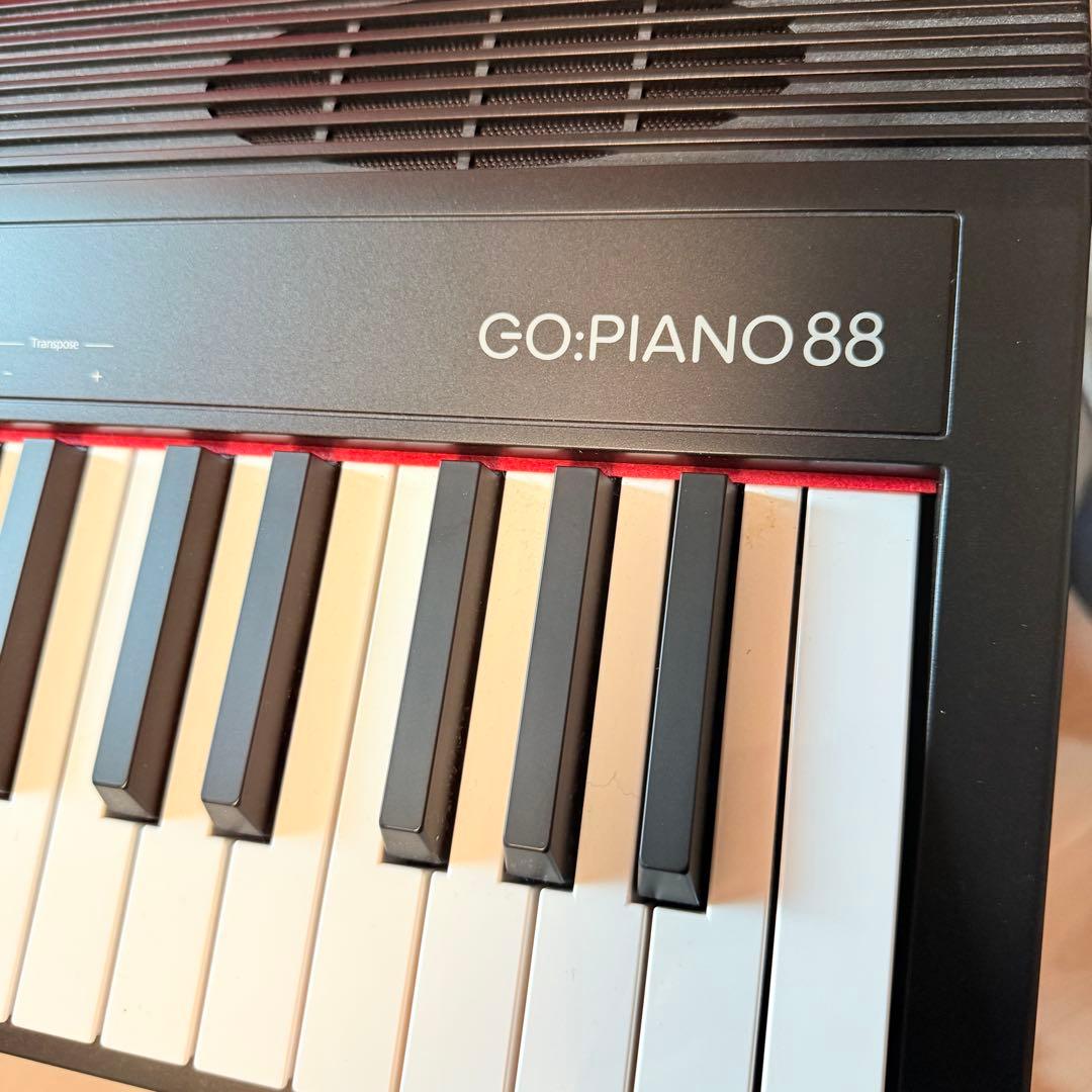 付属品多　2024年　Roland GO:PIANO88 電子ピアノ スタンド付