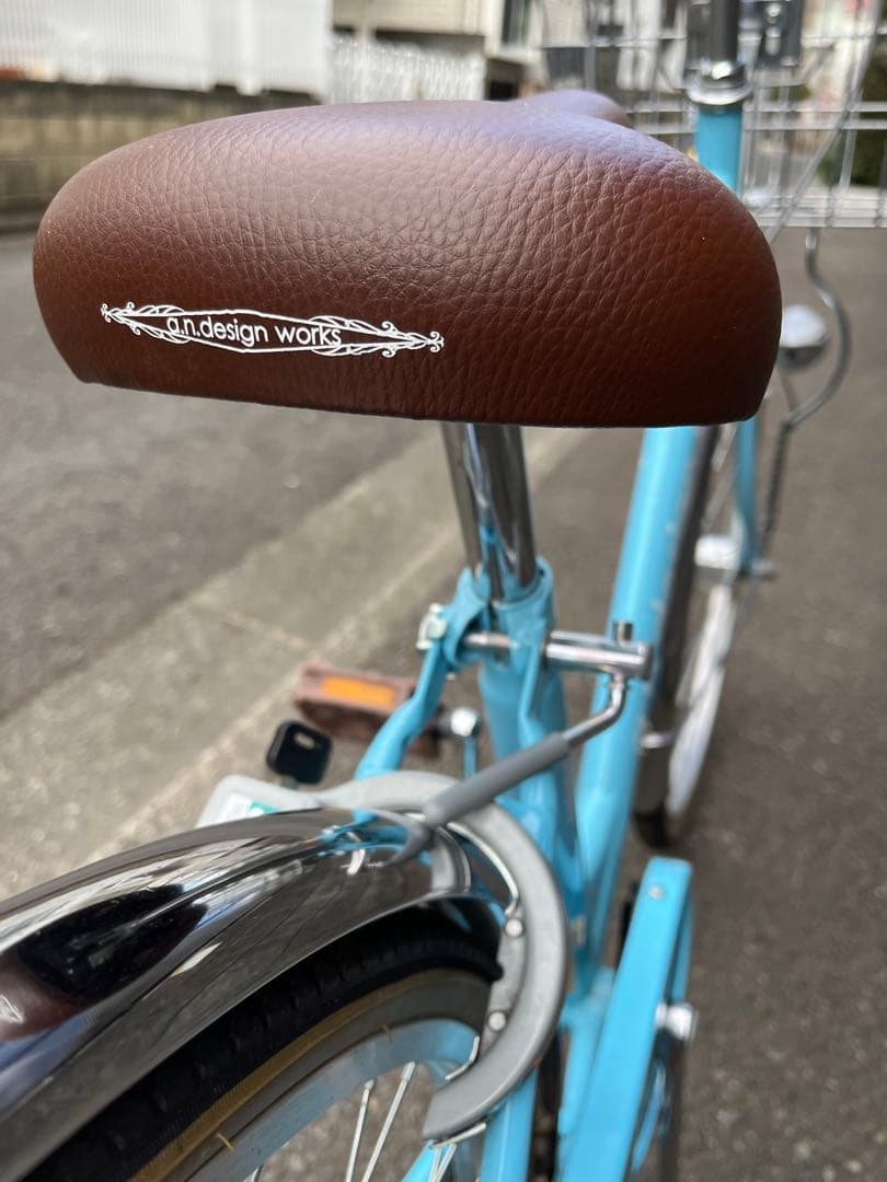 自転車　26インチ　ライトブルー　中古【引取限定】