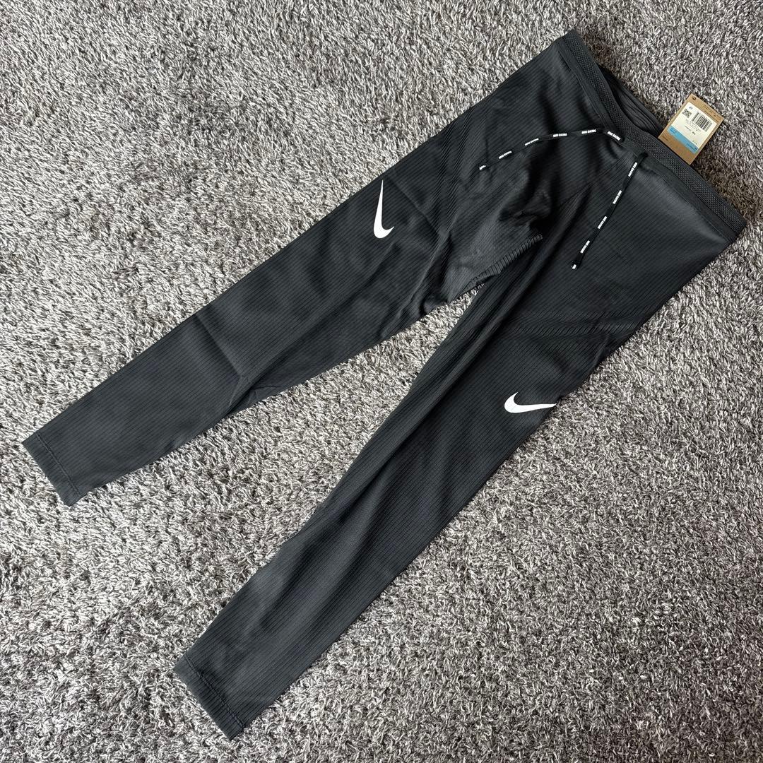 NIKE ナイキ エアロスイフト ロングタイツ ブラック Mサイズ