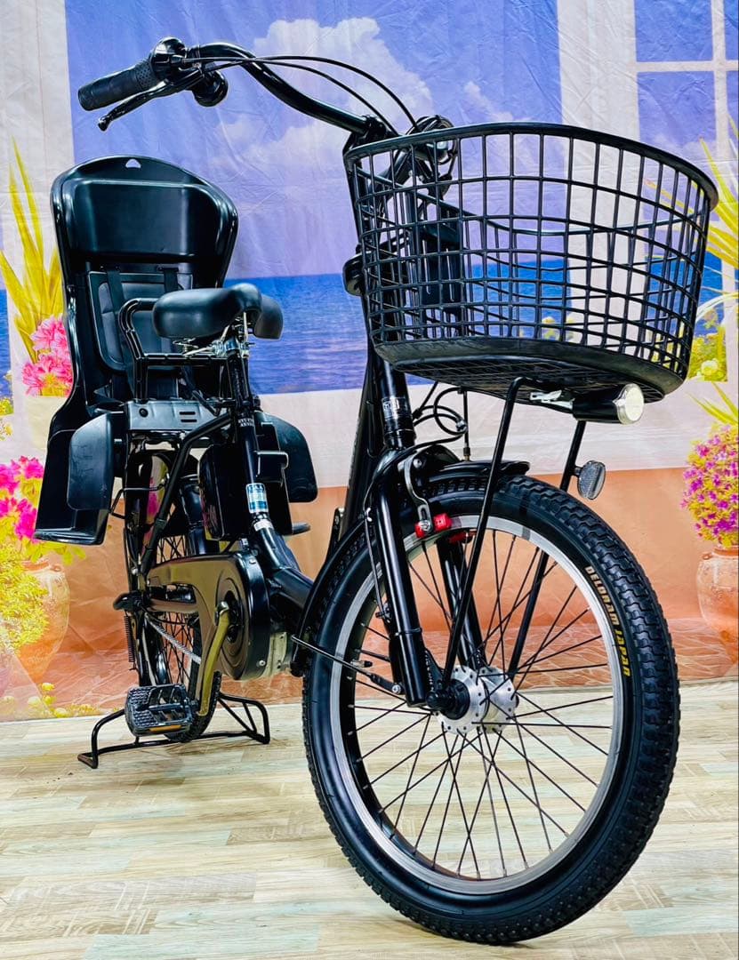 超人気！ギュットアニーズ⭐️16AH！パナソニック子供乗せ電動自転車Y3702