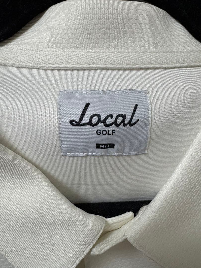 美品　LOCAL GOLF 長袖ポロシャツ　SIZE:L