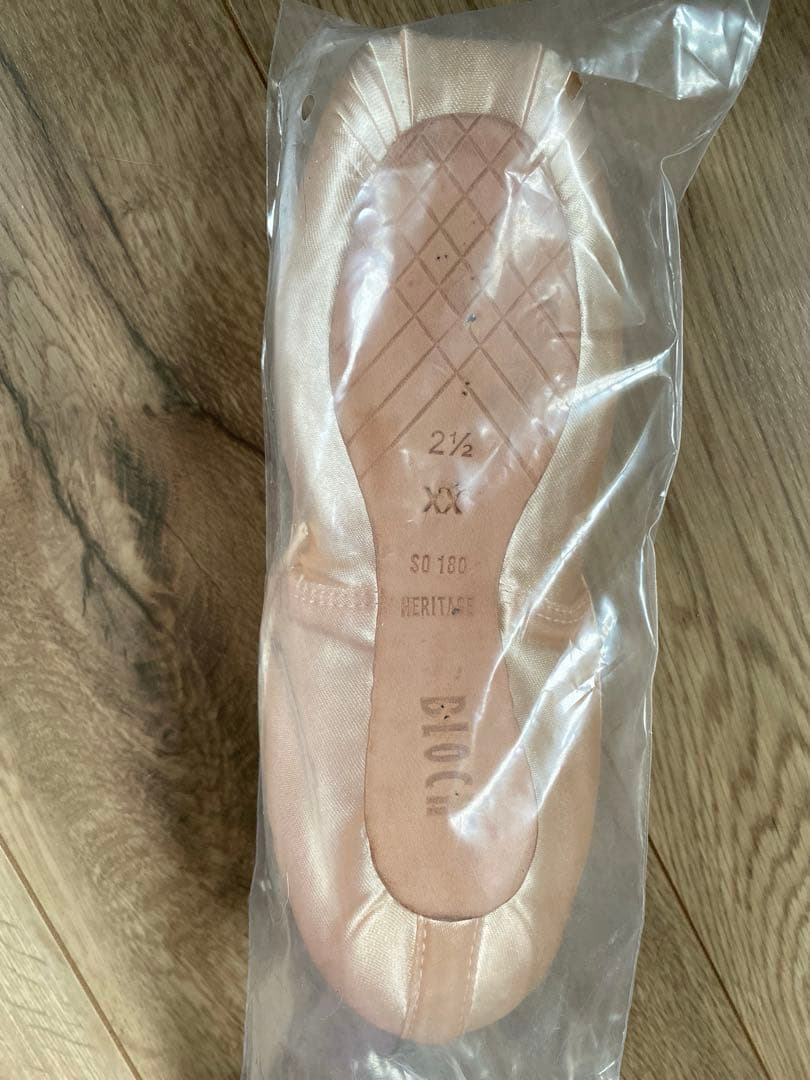 BLOCH ヘリテージ ２.５XX 新品トゥシューズ