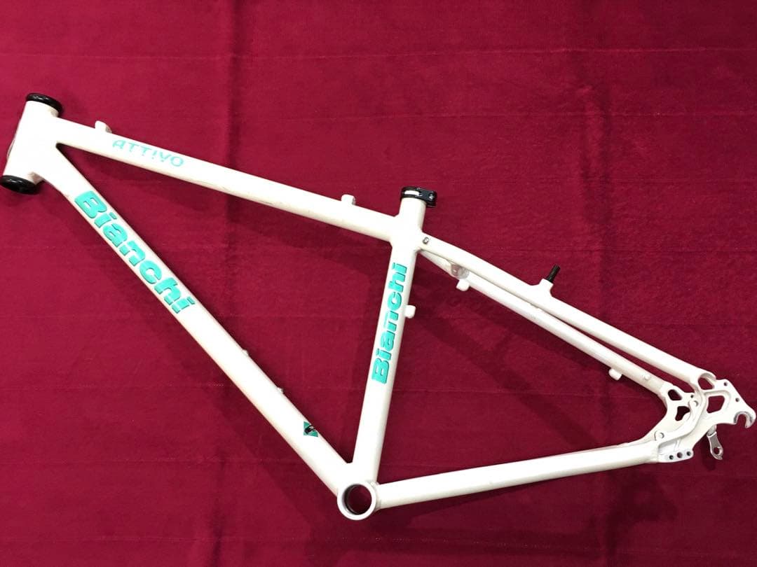 貴重!! Bianchi Attivo アルミMTBフレーム(26\"規格)