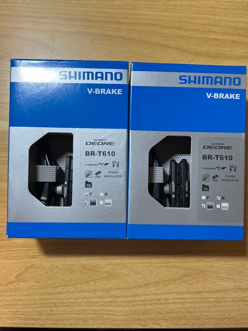 Vブレーキ左右セット SHIMANO DEORE BL-T610 BR-T610