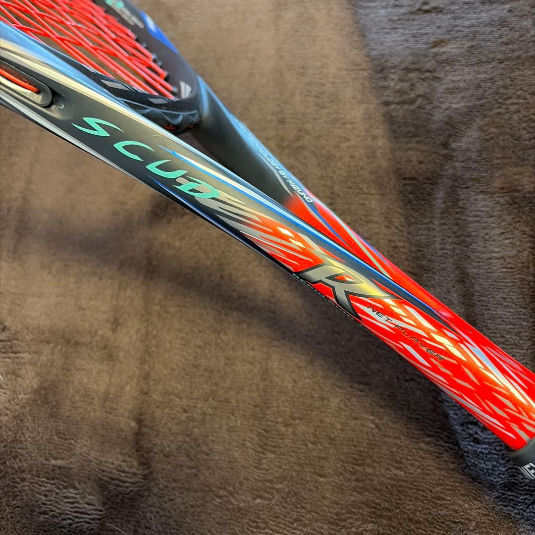 Mizuno Scud 05R テニスラケット ブラック/レッド