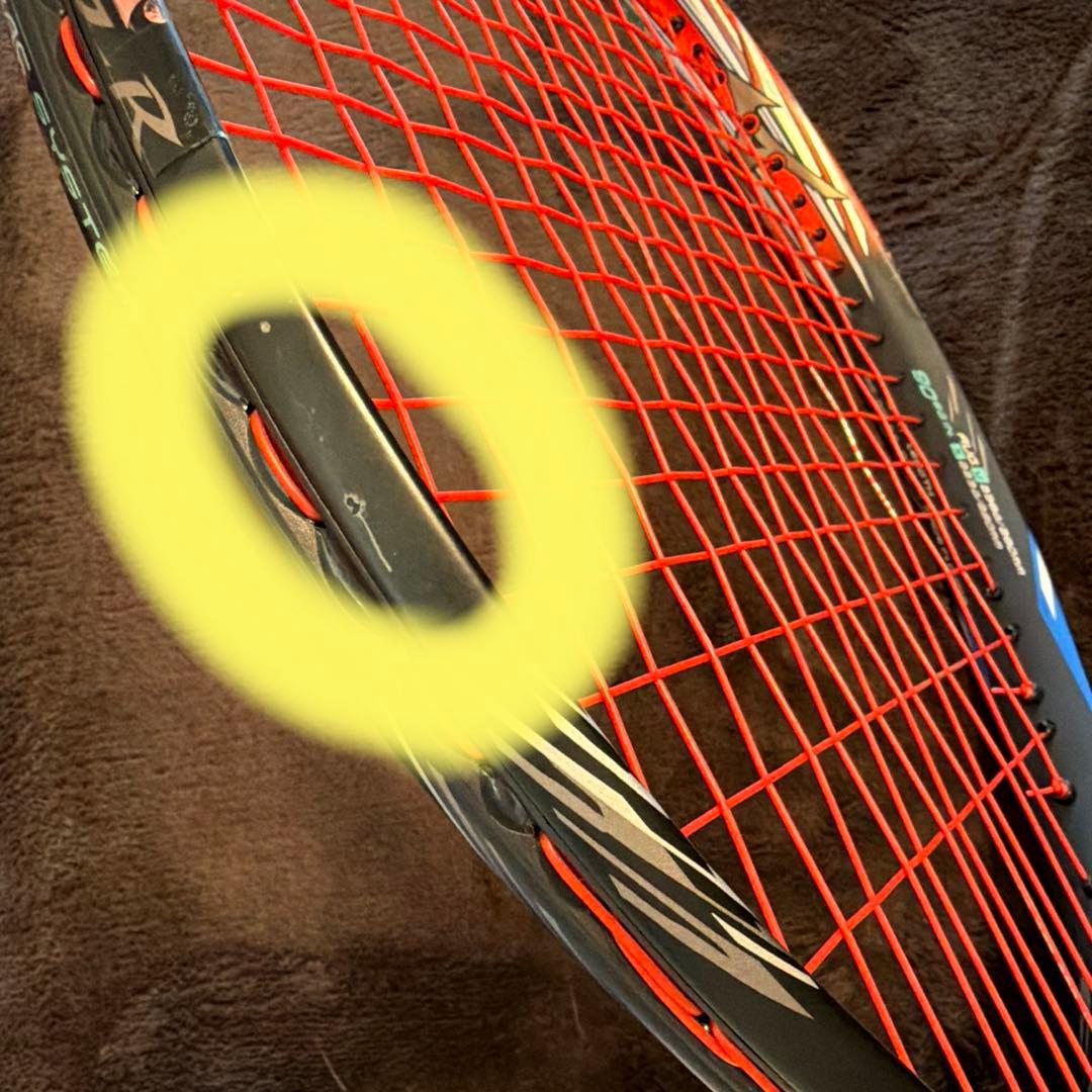 Mizuno Scud 05R テニスラケット ブラック/レッド