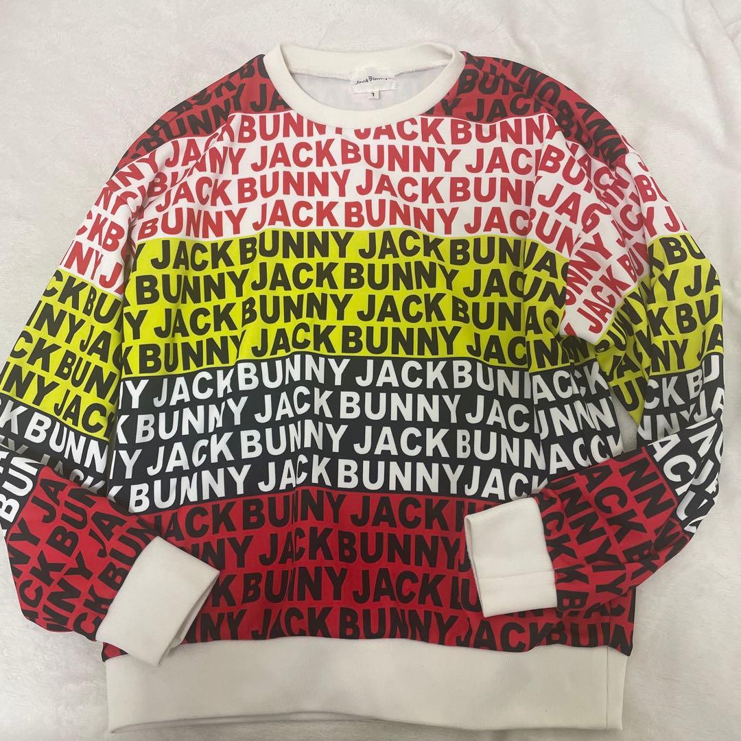 Jack Bunny! ジャックバニー　カラフル　ロゴトレーナー 1 レディース