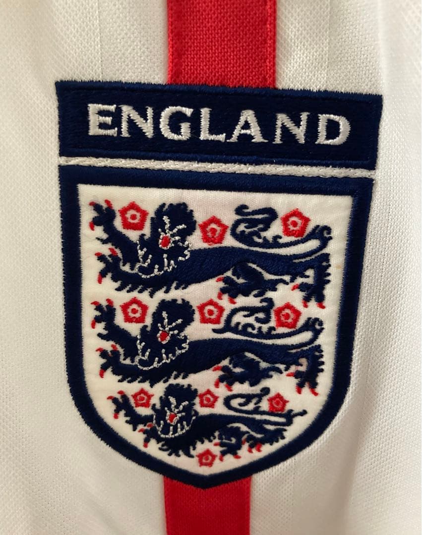 正規品 新品 サッカー イングランド代表 ユニフォーム ワールドカップ 2002
