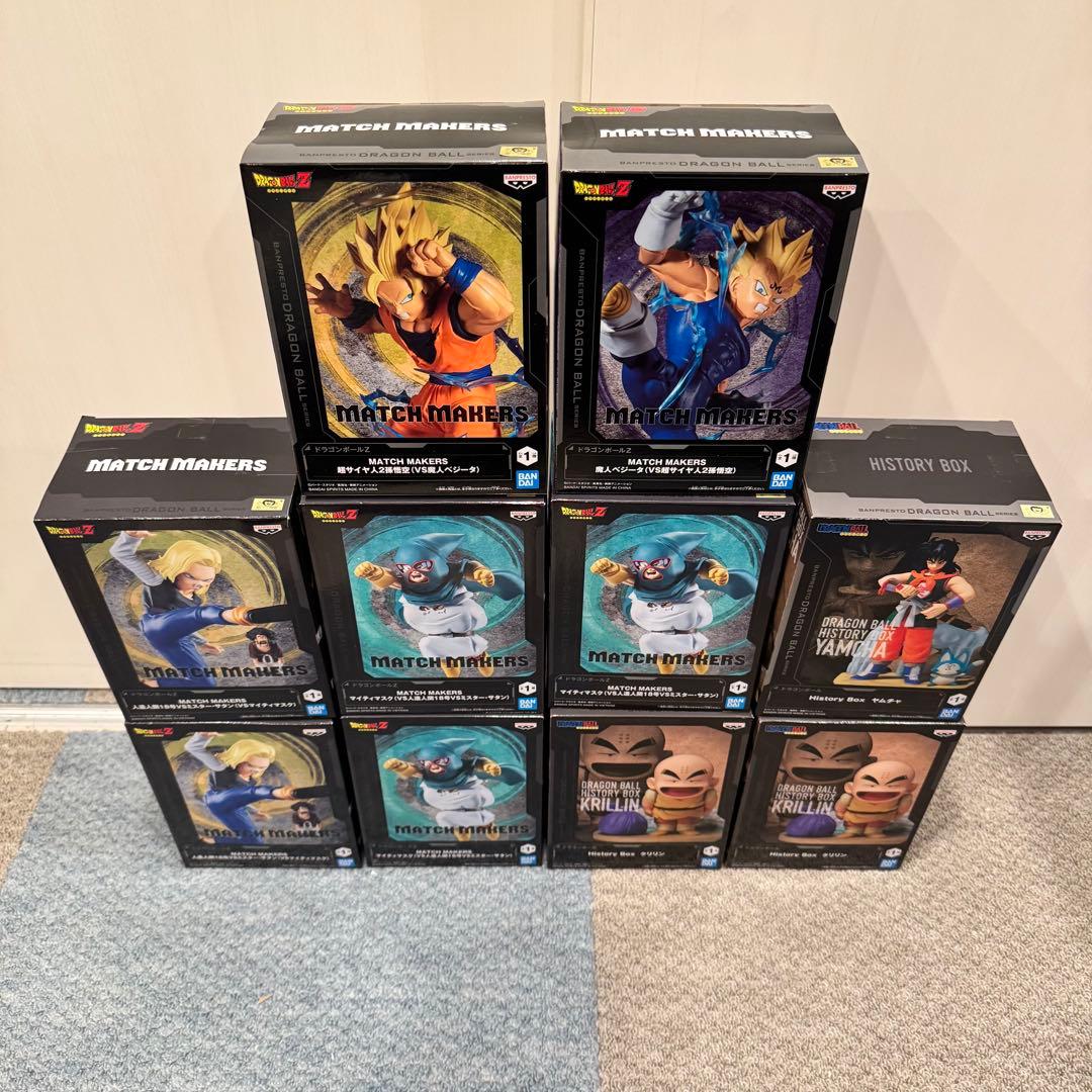 【10個まとめ】ドラゴンボール フィギュアセット MATCH MAKERS他