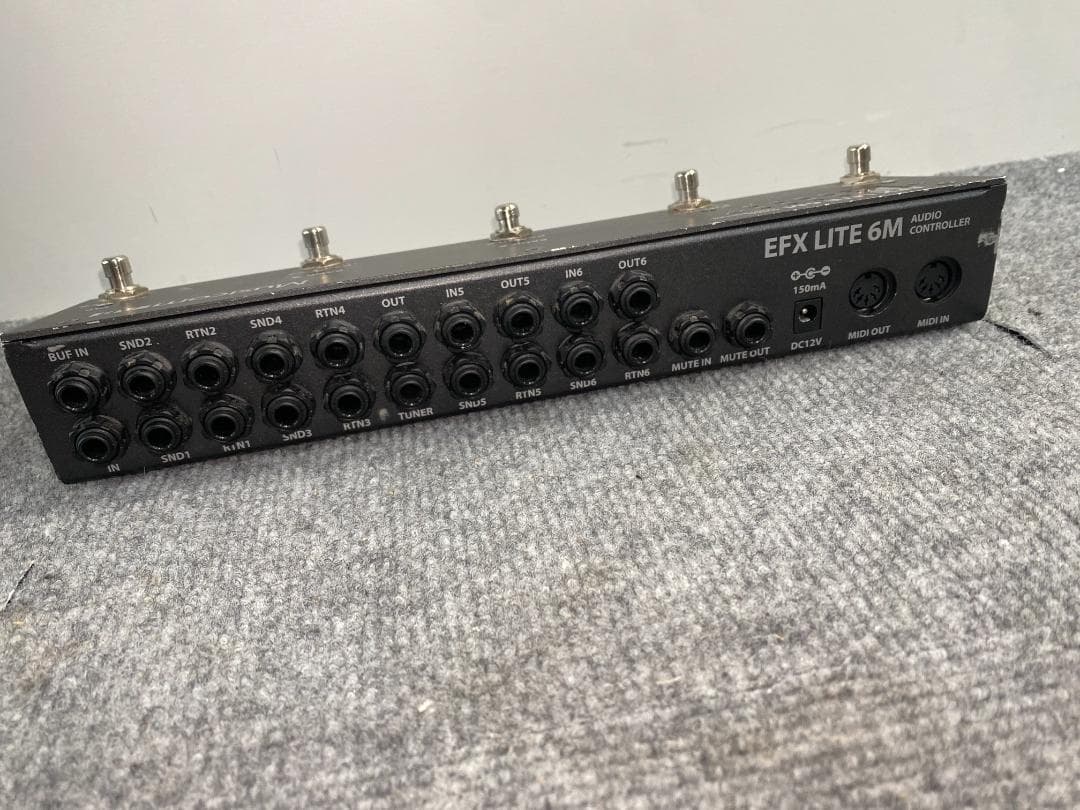 MUSICOM LAB EFX LITE 6M スイッチャー　ラインセレクター