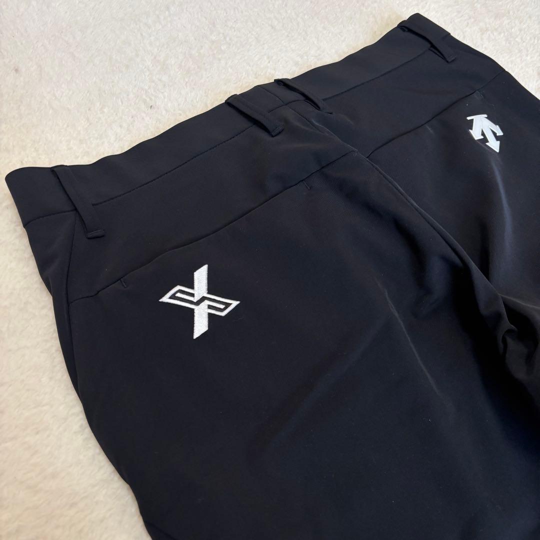 DESCENTE デサント \"シャウフェレ\" 着用モデル ストレッチパンツ 黒L