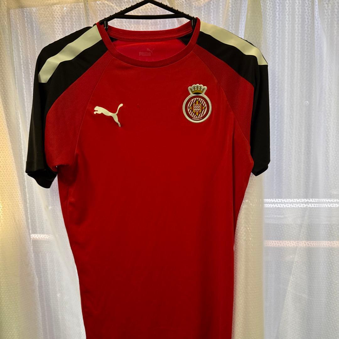 PUMA Girona FC 赤色シャツ XS限定品‼️