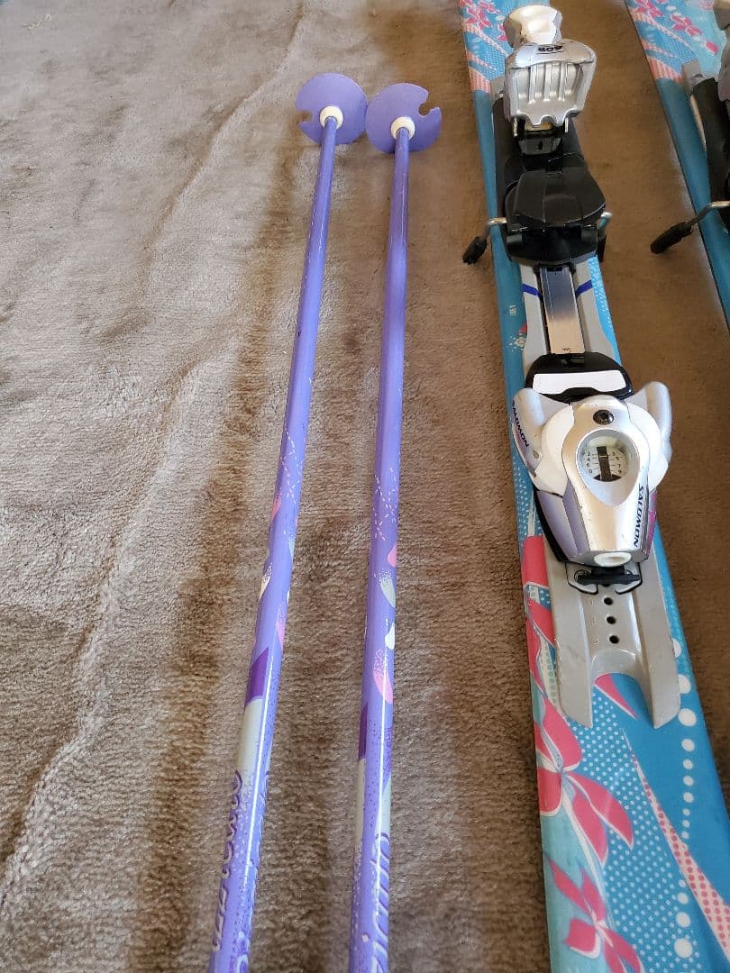 salomonカービング141ブーツ22～22.5cmストック　セット