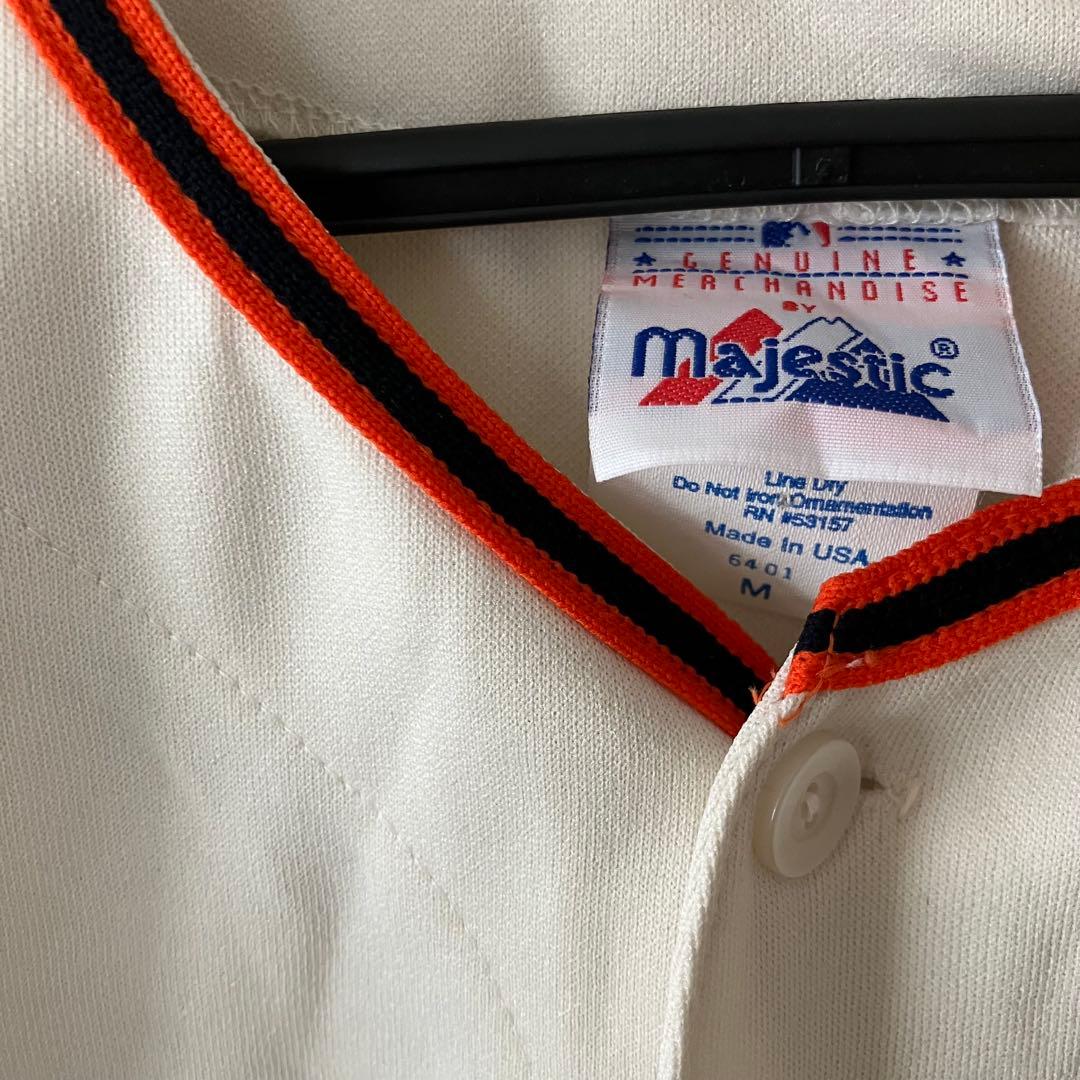 【極希少】MAJESTIC GIANTS SHINJO 5 ユニフォーム USA