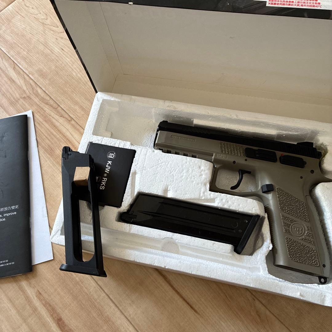 KJ WORKS CZ P-09 ガスガン タン