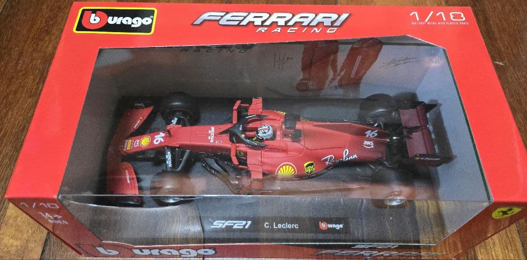 ブラーゴ1/18 Ferrari F1 SF 1000～SF24セット