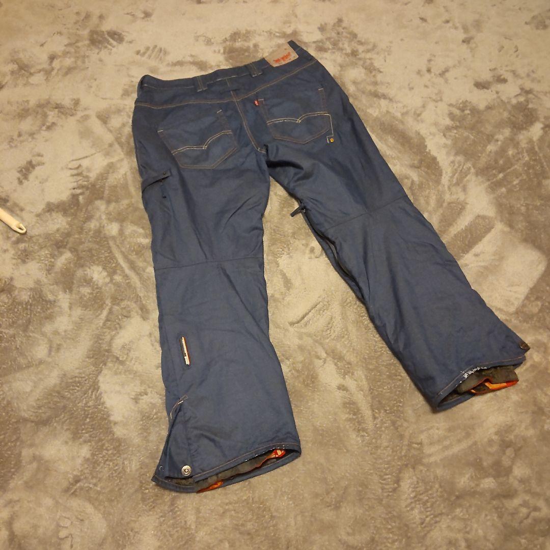 686×LEVI'S コラボ　スノーボードパンツ　ダークブルー