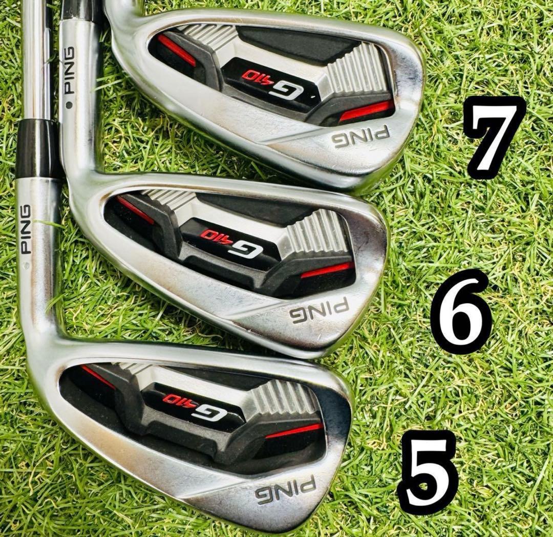 PING G410 黒ドット　6本　N.S PRO 950GH neo R